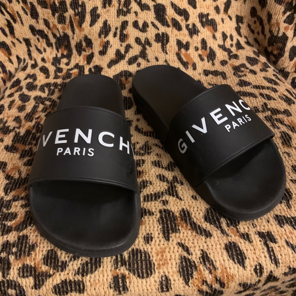 Givenchy black slides